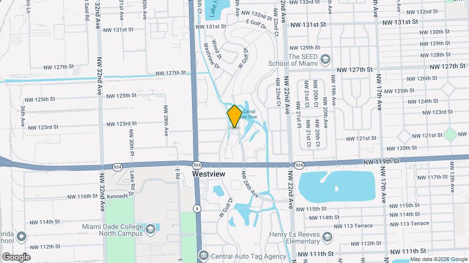 12209 NW 24th Pl Map and Location Details