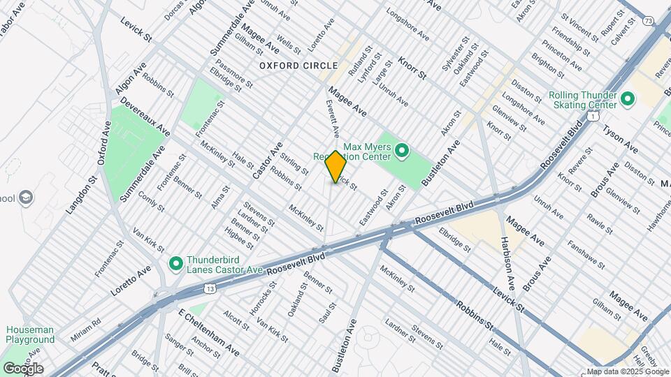 6315 Everett Ave Map and Location Details