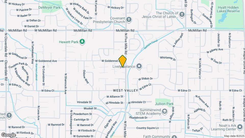 10627 W Richey Dr Map and Location Details