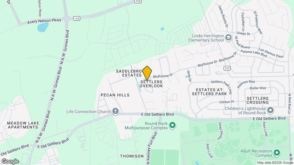 2848 Deerfern Ln Map and Location Details