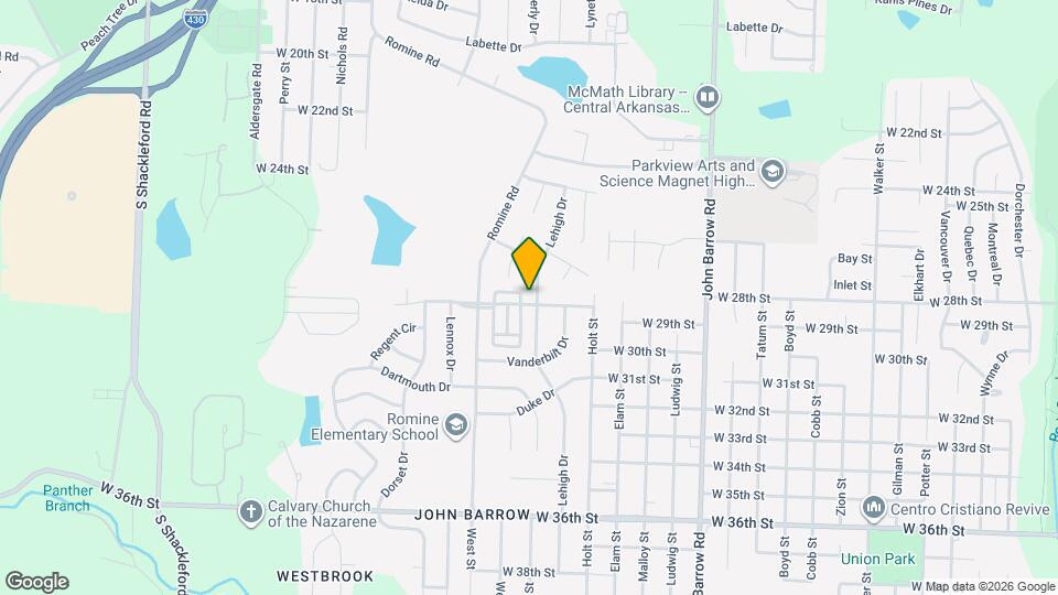 2820 Lehigh Dr, Unit #A4 Map and Location Details