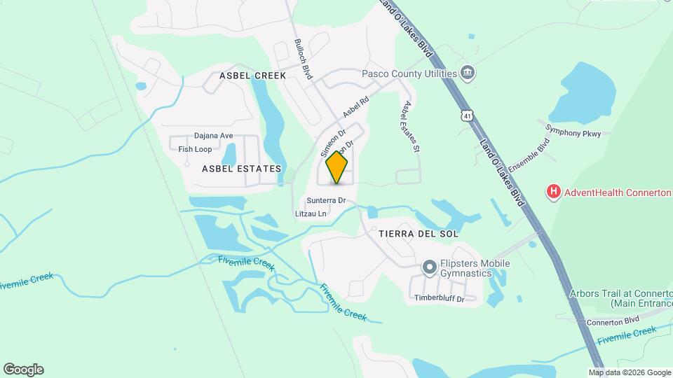 18906 Parapet Pl Mapa y Detalles de la Ubicación