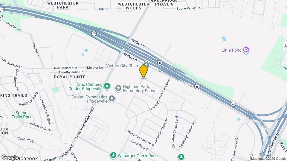 601 Abbeyglen Castle Dr Map and Location Details