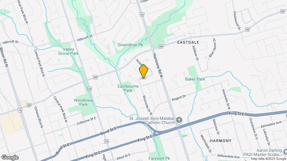 745 Ascot Ave Map and Location Details