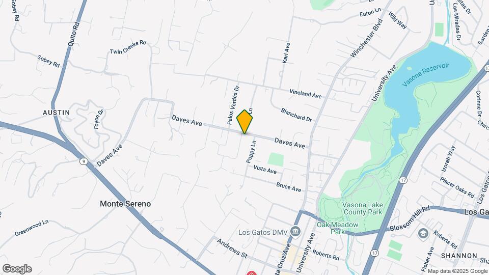 17830 Daves Ave Mapa y Detalles de la Ubicación