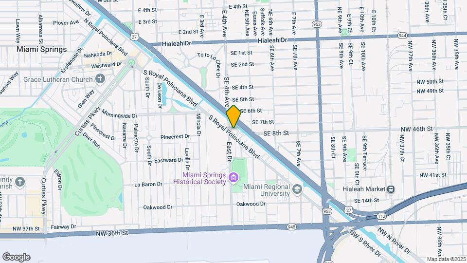 241 S Royal Poinciana Blvd Map and Location Details