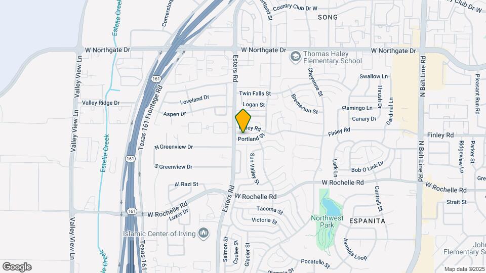 4129 Portland St Map and Location Details