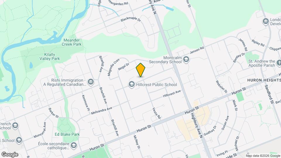 371 Vesta Pl, Unit B Map and Location Details