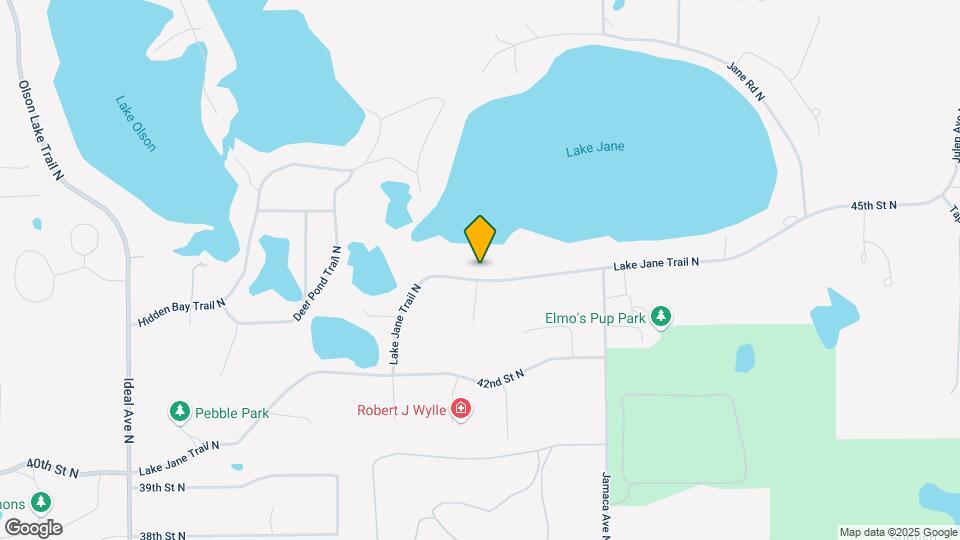 8738 Lake Jane Trail N Map and Location Details
