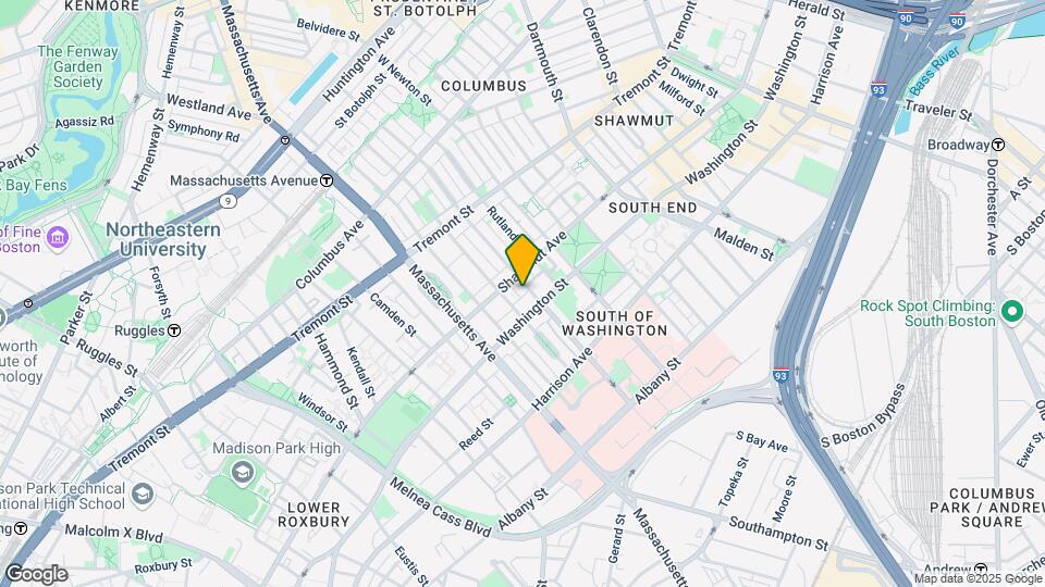 78 W Concord St, Unit 78 Map and Location Details