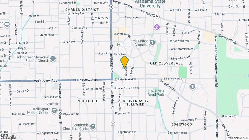 2024 Ridge Ave Map and Location Details