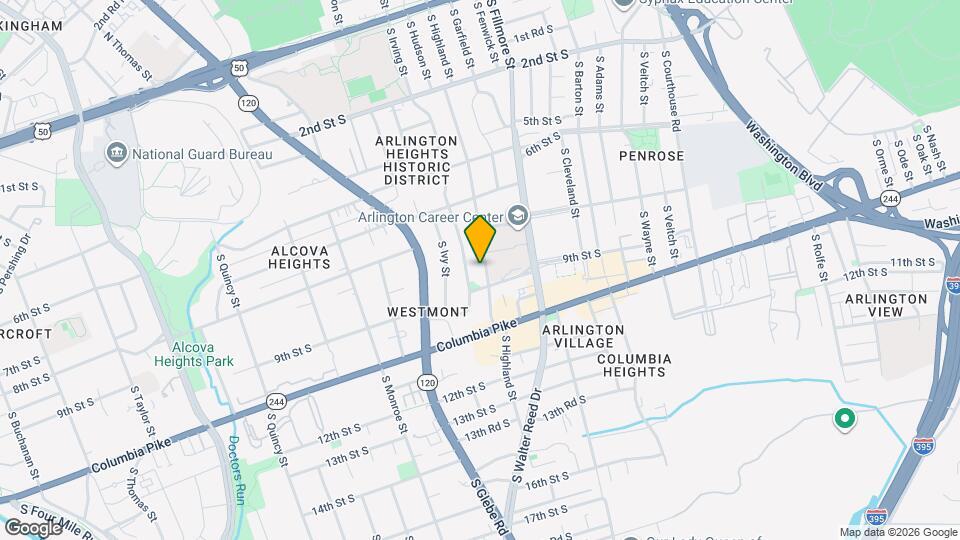 840 S Highland St Mapa y Detalles de la Ubicación