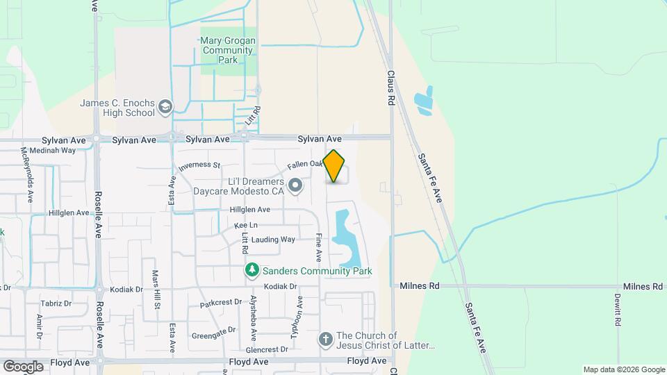 3904 Crescendo Ln Map and Location Details