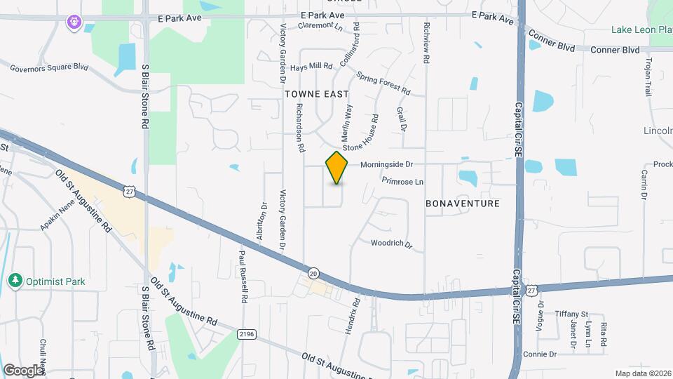 1116 Rosewood Dr Map and Location Details