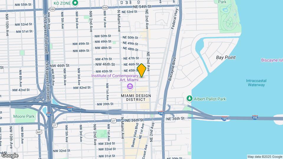 143 NE 43rd St Map and Location Details