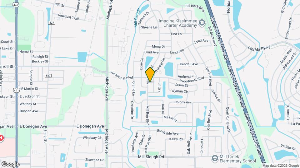 2625 Mill Run Blvd, Unit 22207 Mapa y Detalles de la Ubicación