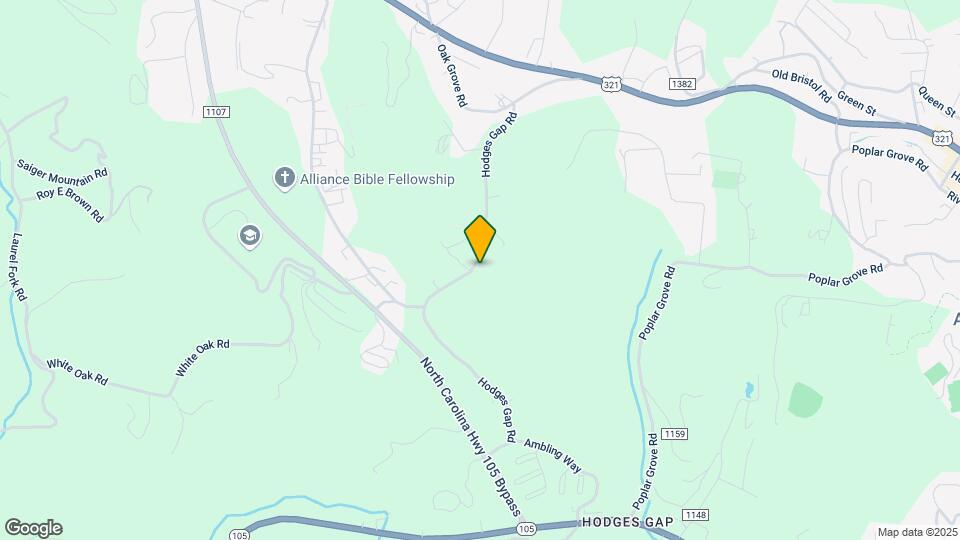 509 Hodges Gap Rd Map and Location Details