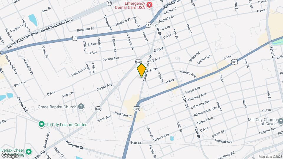 922 Charleston Hwy Map and Location Details