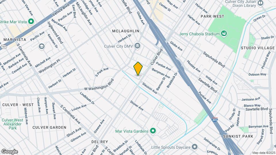 11625 Culver Blvd Map and Location Details