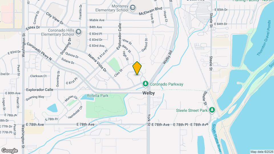 2243 Coronado Pkwy N Mapa y Detalles de la Ubicación