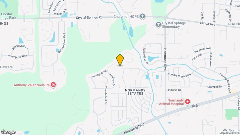 9099 Rockpond Meadows Dr Mapa y Detalles de la Ubicación