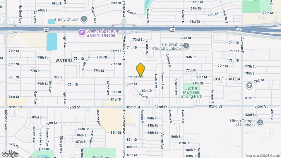 2321 78th St Map and Location Details