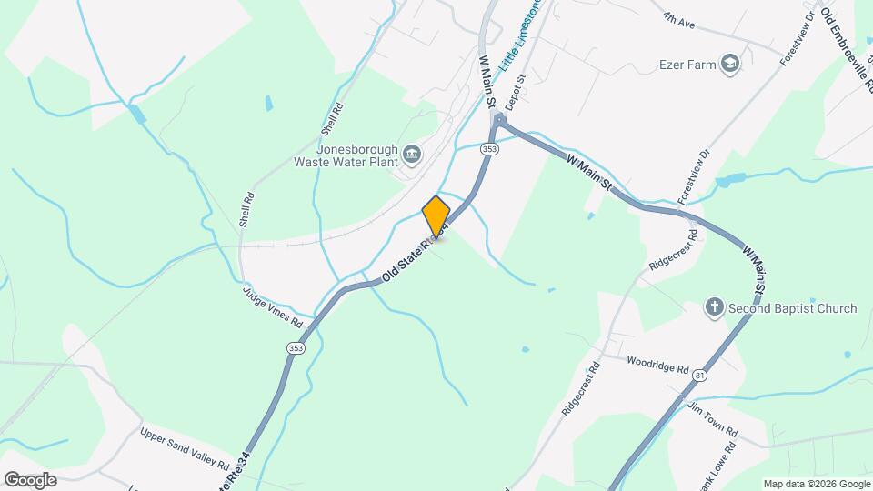 Colonial Apartment Complex Jonesborough, TN Apartments For Rent