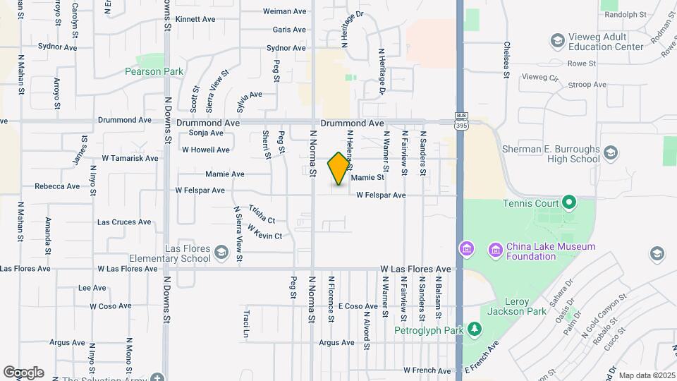 408 W Felspar Ave, Unit A Map and Location Details