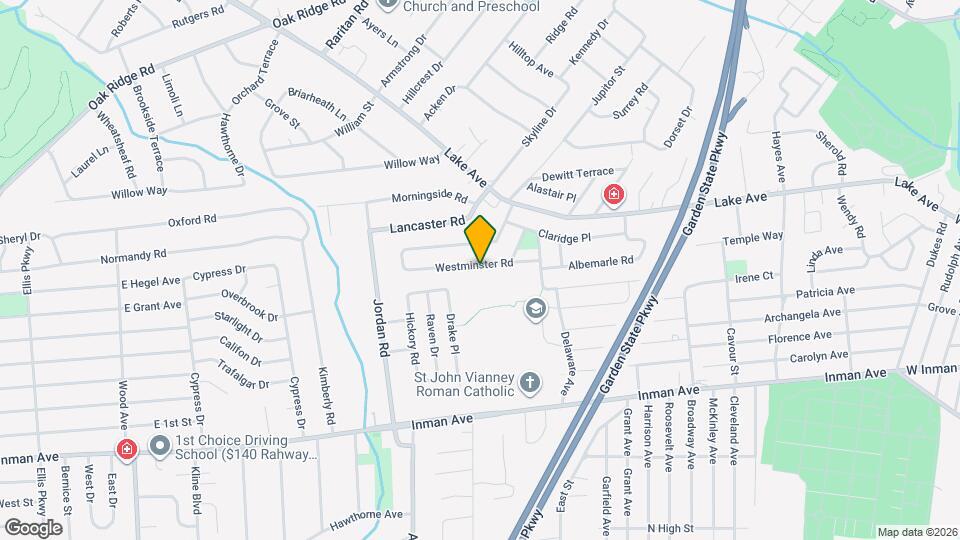 47 Westminster Rd Map and Location Details