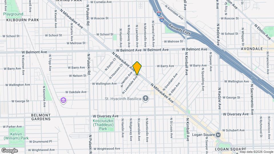 2991 N Lawndale Ave Map and Location Details