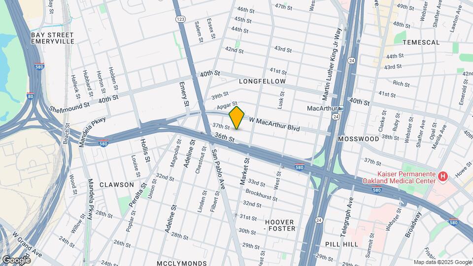 941 37th St Mapa y Detalles de la Ubicación