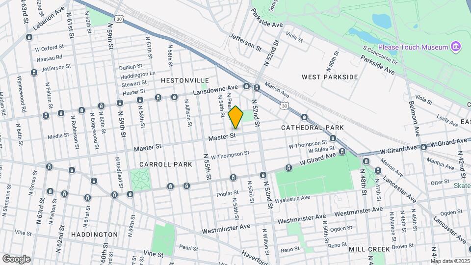 5315 Master St Mapa y Detalles de la Ubicación