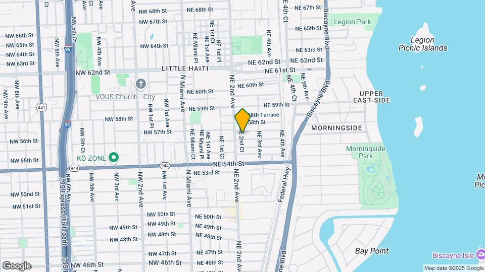 223 NE 56th St Mapa y Detalles de la Ubicación
