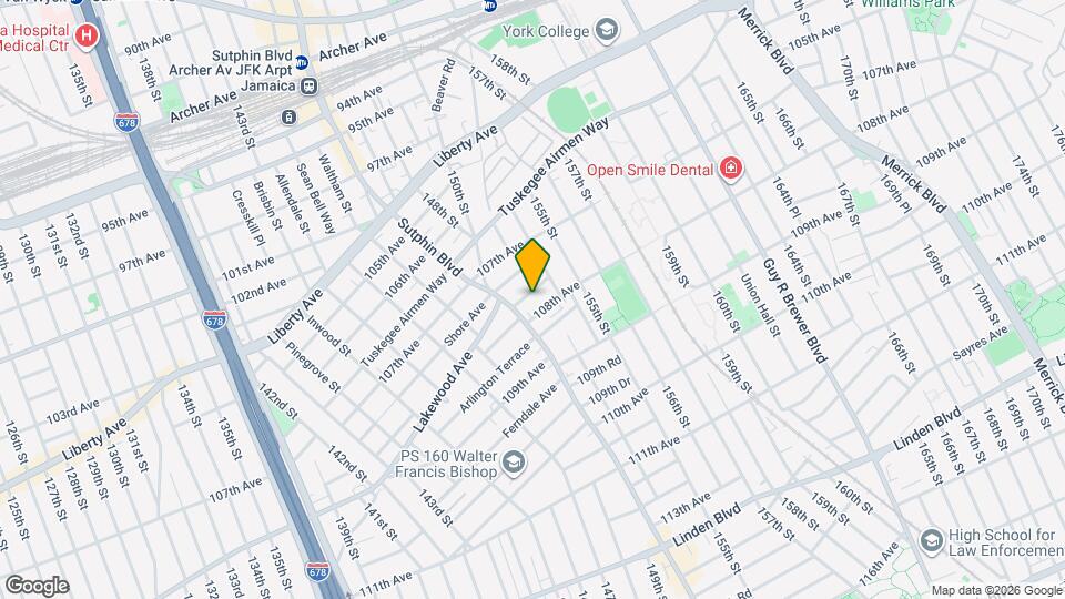 150-18 Yates Rd Map and Location Details