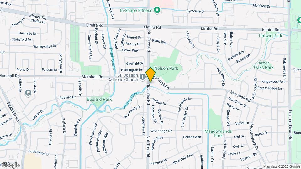Walnut Glen Condo Map and Location Details