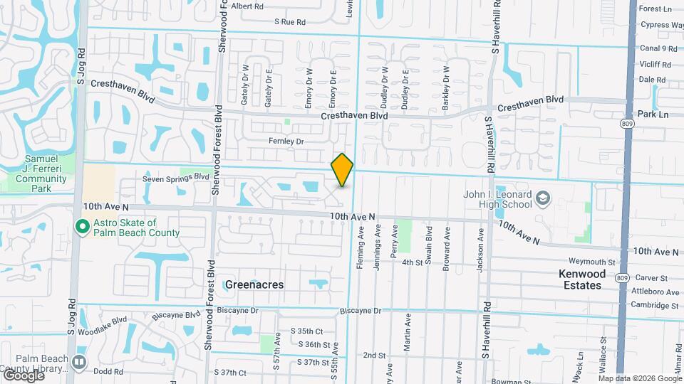 1403 Wharf Ln Map and Location Details