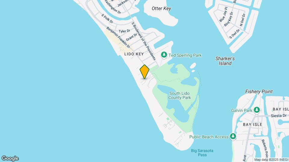 Lido Beach Club Mapa y Detalles de la Ubicación