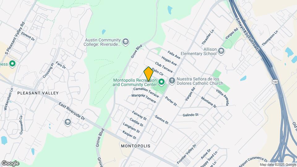 6107 Begonia Cir Map and Location Details