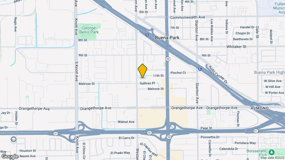 6752 Western Ave Mapa y Detalles de la Ubicación