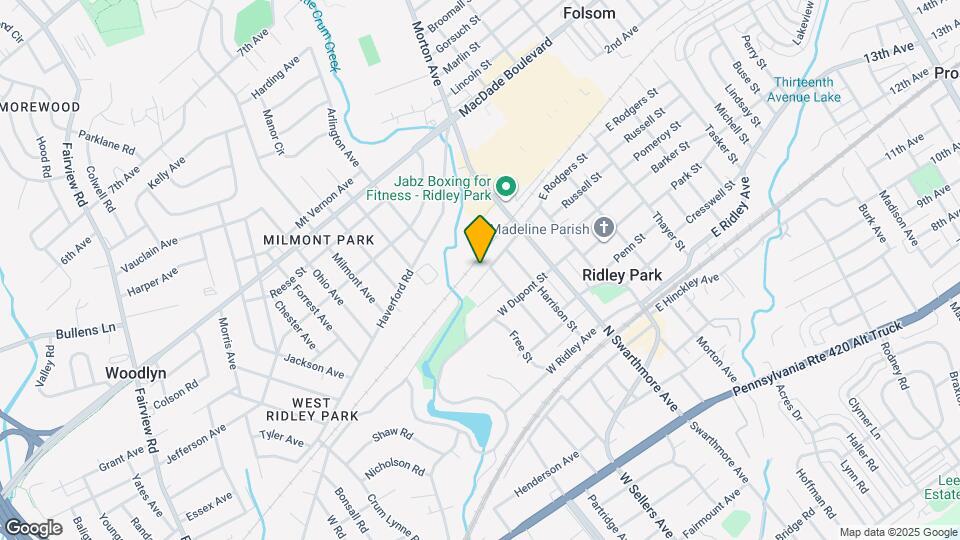 203 W Rodgers St Map and Location Details