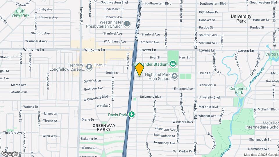 4526 Glenwick Ln Map and Location Details