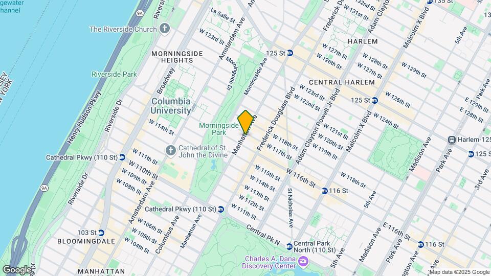 392 Manhattan Ave Map and Location Details