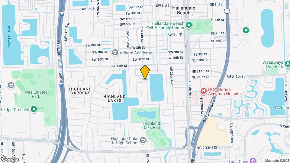 21230 NE 24th Ct Map and Location Details