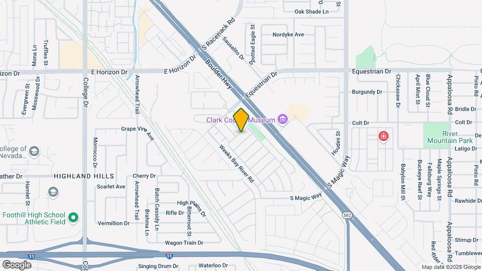 1009 Kern River Ave Map and Location Details