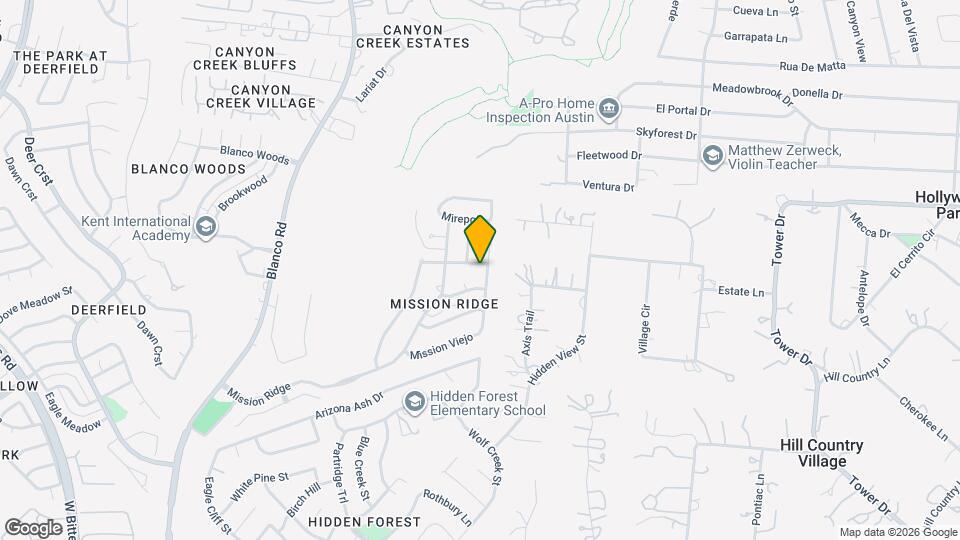 16111 Santa Cathrena Map and Location Details