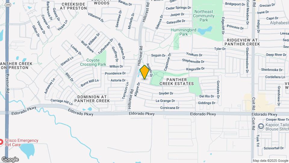 11050 Mansfield Dr Mapa y Detalles de la Ubicación