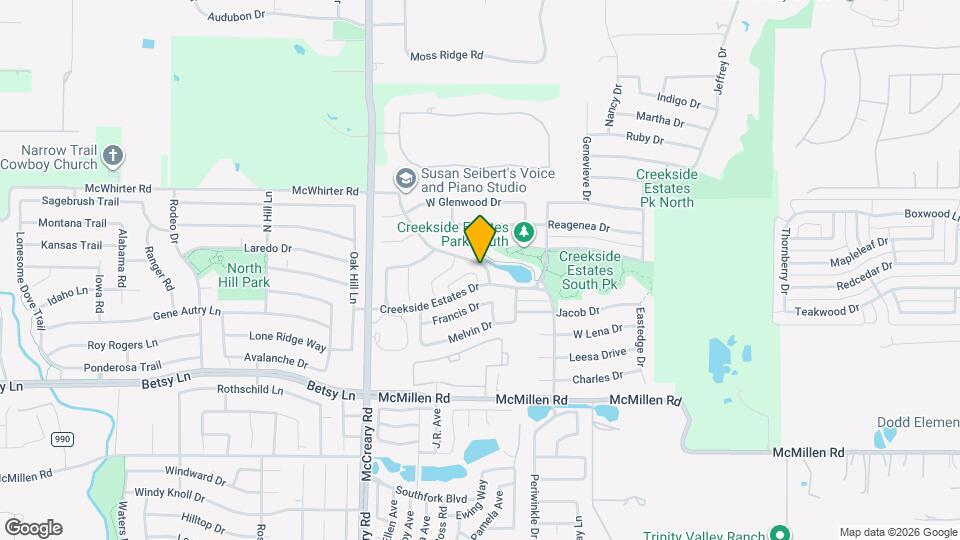 1503 N Lynn Dr Map and Location Details