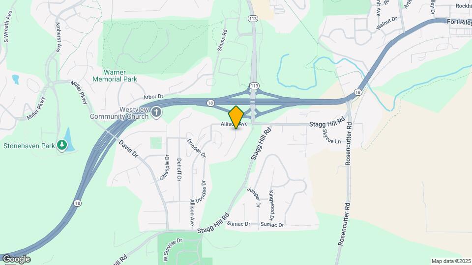 706 Ridgewood Dr Map and Location Details