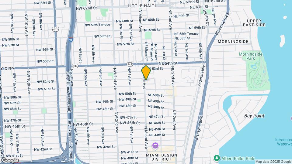 5151 N Miami Ave Map and Location Details