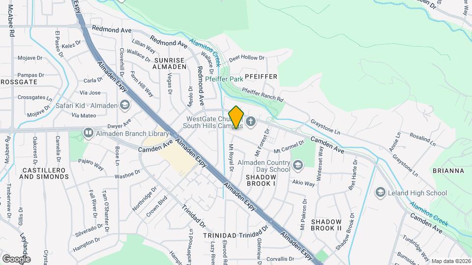 1041 Mt Carmel Dr Map and Location Details